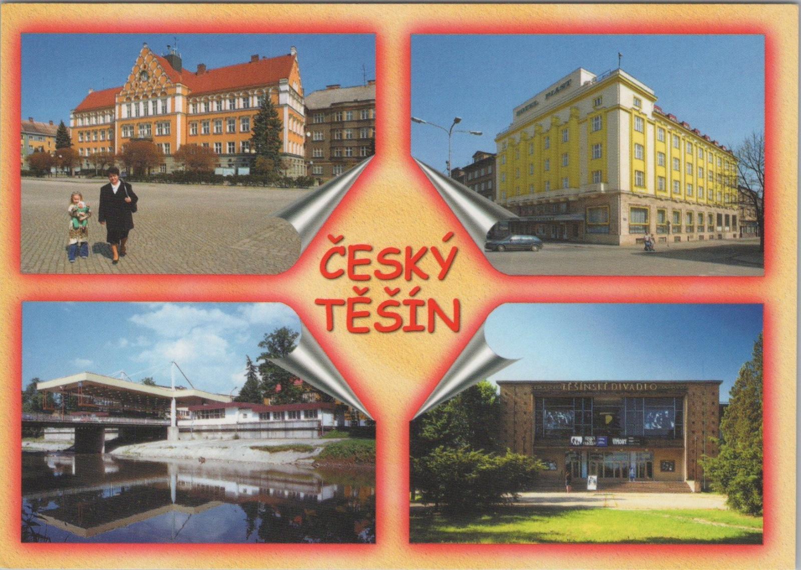 ČESKÝ TEŠÍN, pohlednice čistá (A2029)