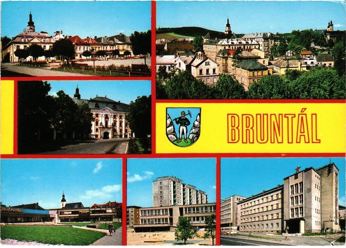 BRUNTÁL, čistá pohlednice (A4316)