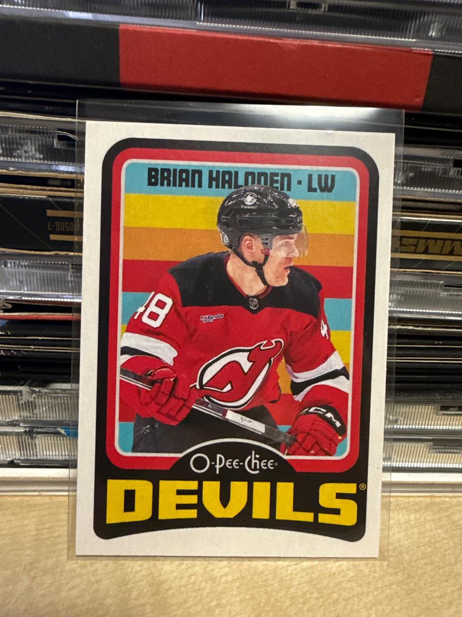 2024-25 O Pee Chee Retro - Brian Halonen NJ Devils