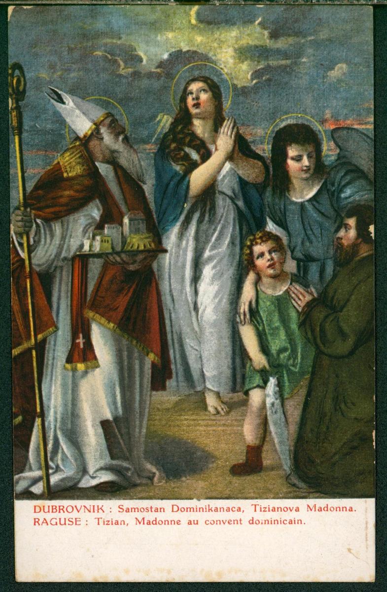 25A4092 TIZIAN : MADONNA