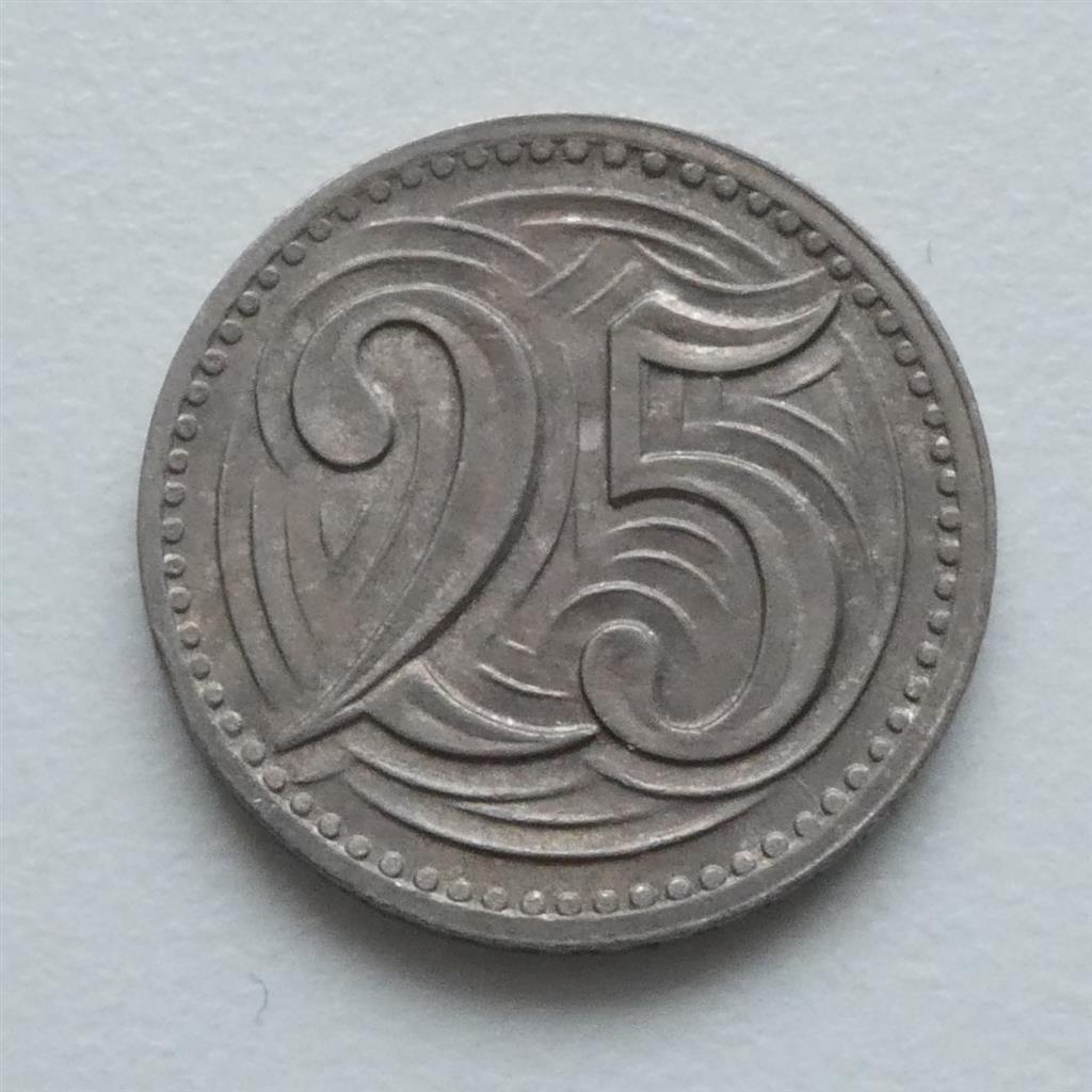 25 haléř 1933, 713c4