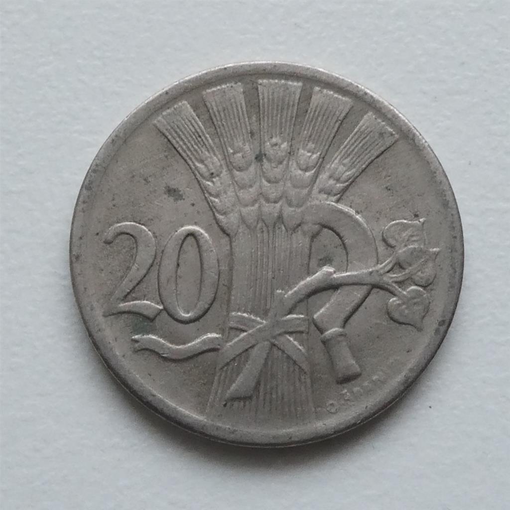 20 Haléř 1938, 722a1