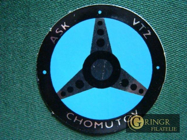 7220 - ASK VTZ CHomutov - Auto - Malá Samolepka