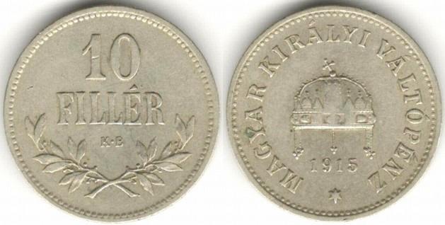 10 Filler 1915 K.B.