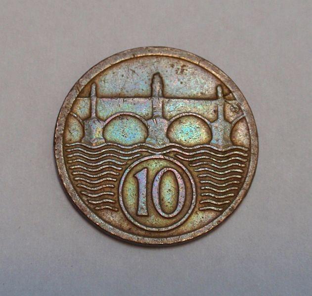10 haléř 1931