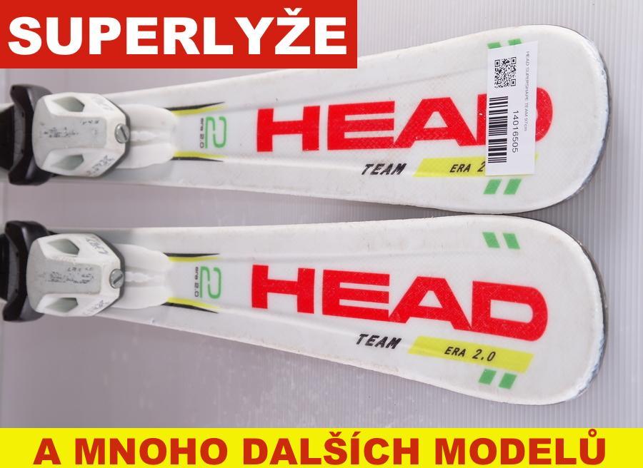 Dětské lyže HEAD SUPERSHAPE TEAM 97cm