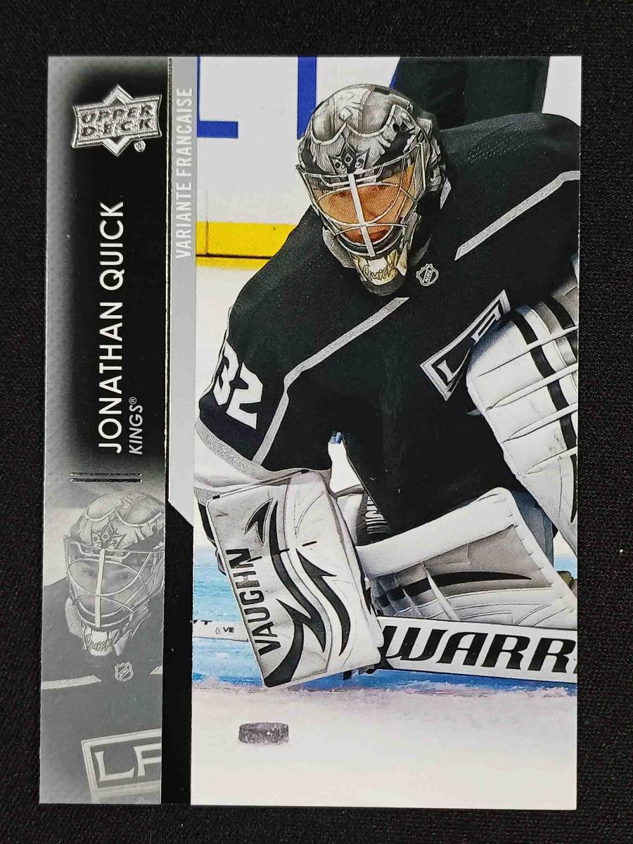 21/22 UD S2 Base French 336 Jonathan Quick