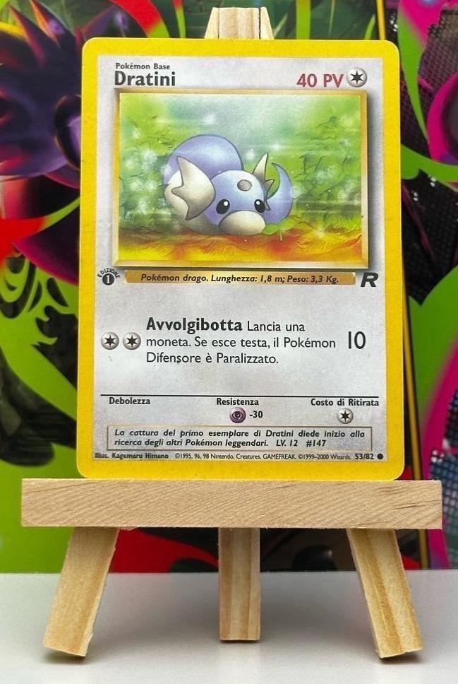 Vzácný Dratini 1st edition | Team Rocket 53/82 |