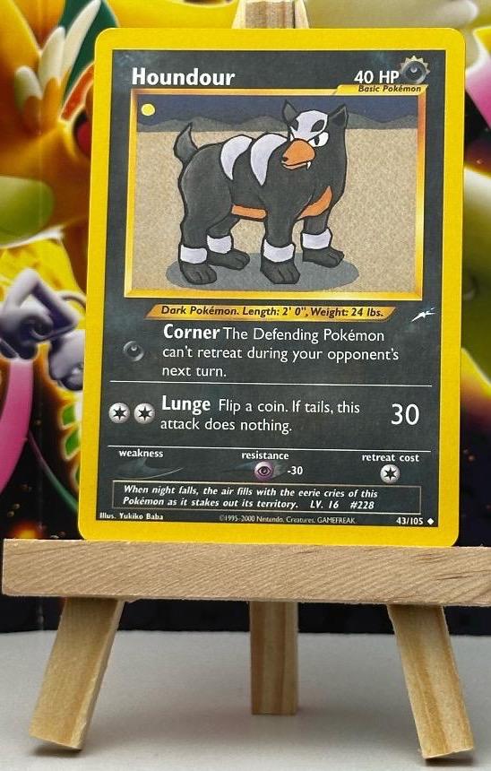 Vzácný Houndour | Neo Destiny 43/105 |
