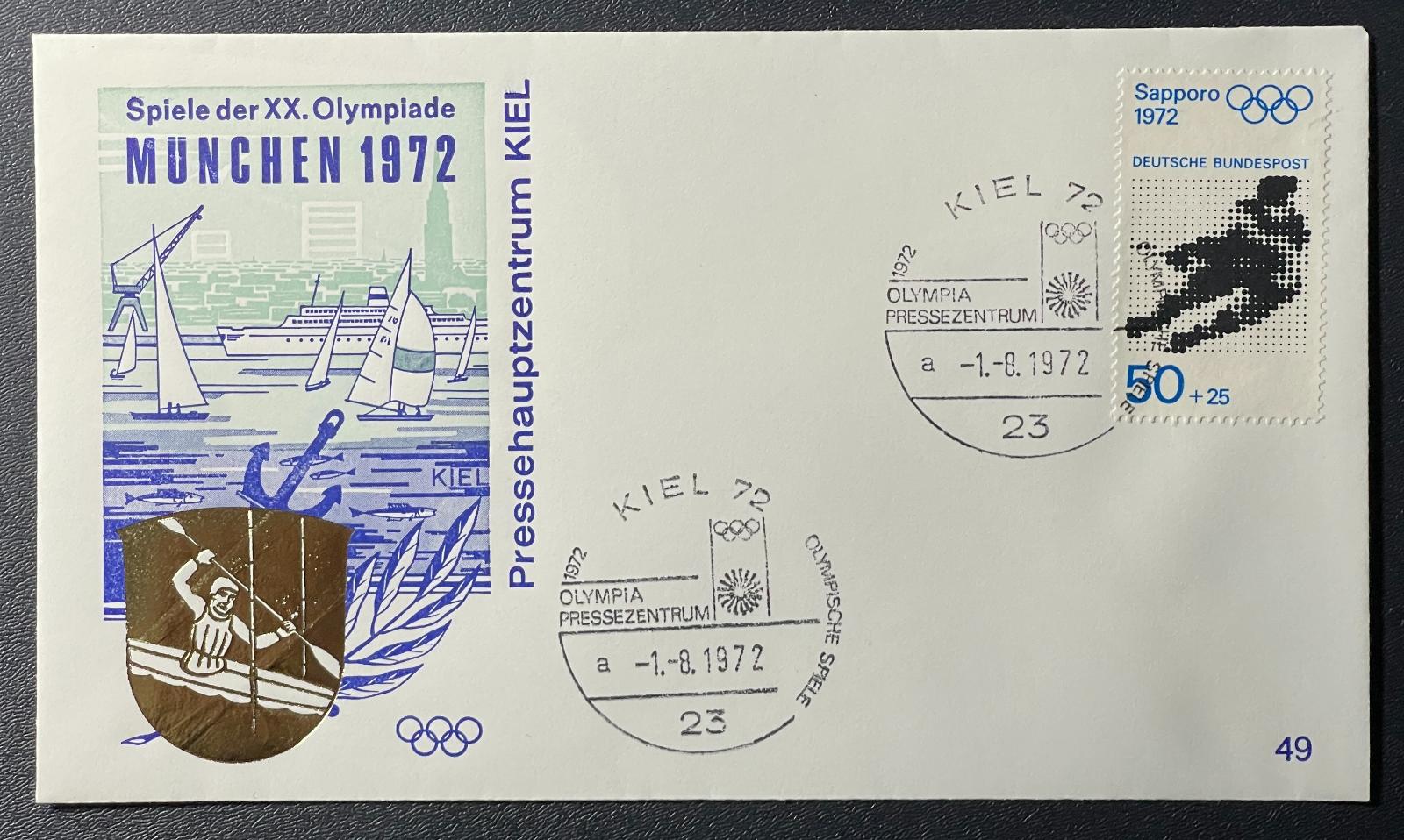 BRD 1972 - speciální obálka
