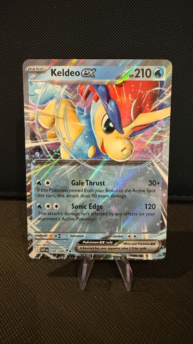 Pokémon - Keldeo ex (WHT 030) - Double Rare