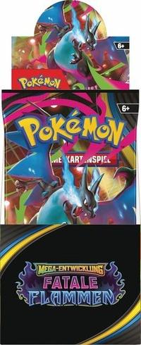 Karetní hra Pokémon Trading: Booster Pack Display Mega Evolution – Fat