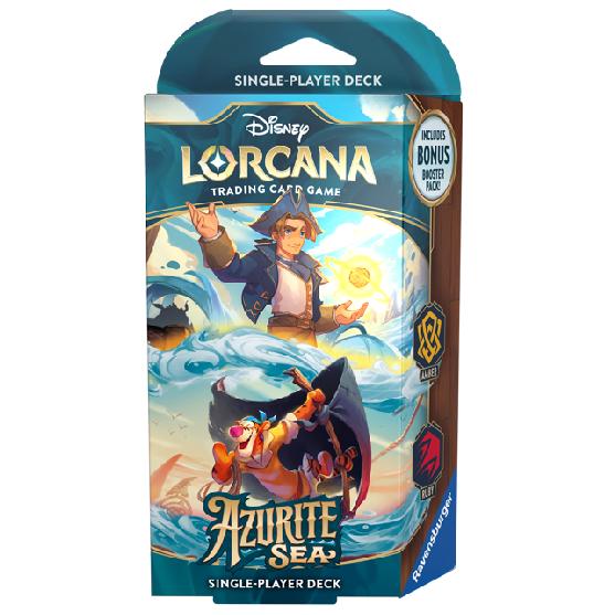 Karetní hra Lorcana: Azurite Sea - Starter Deck - Amber & Ruby
