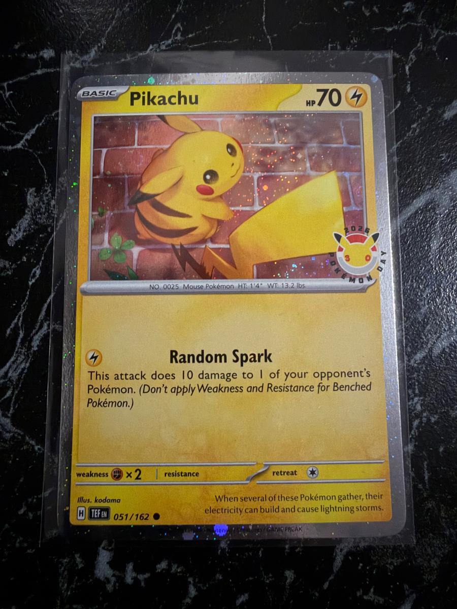 Pikachu 051/162 - Temporal Forces 2026