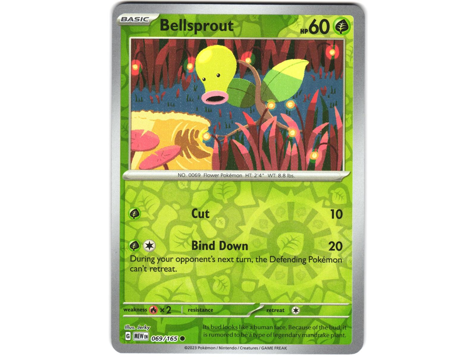 Bellsprout (MEW 069) - RH - 151 - Pokémon