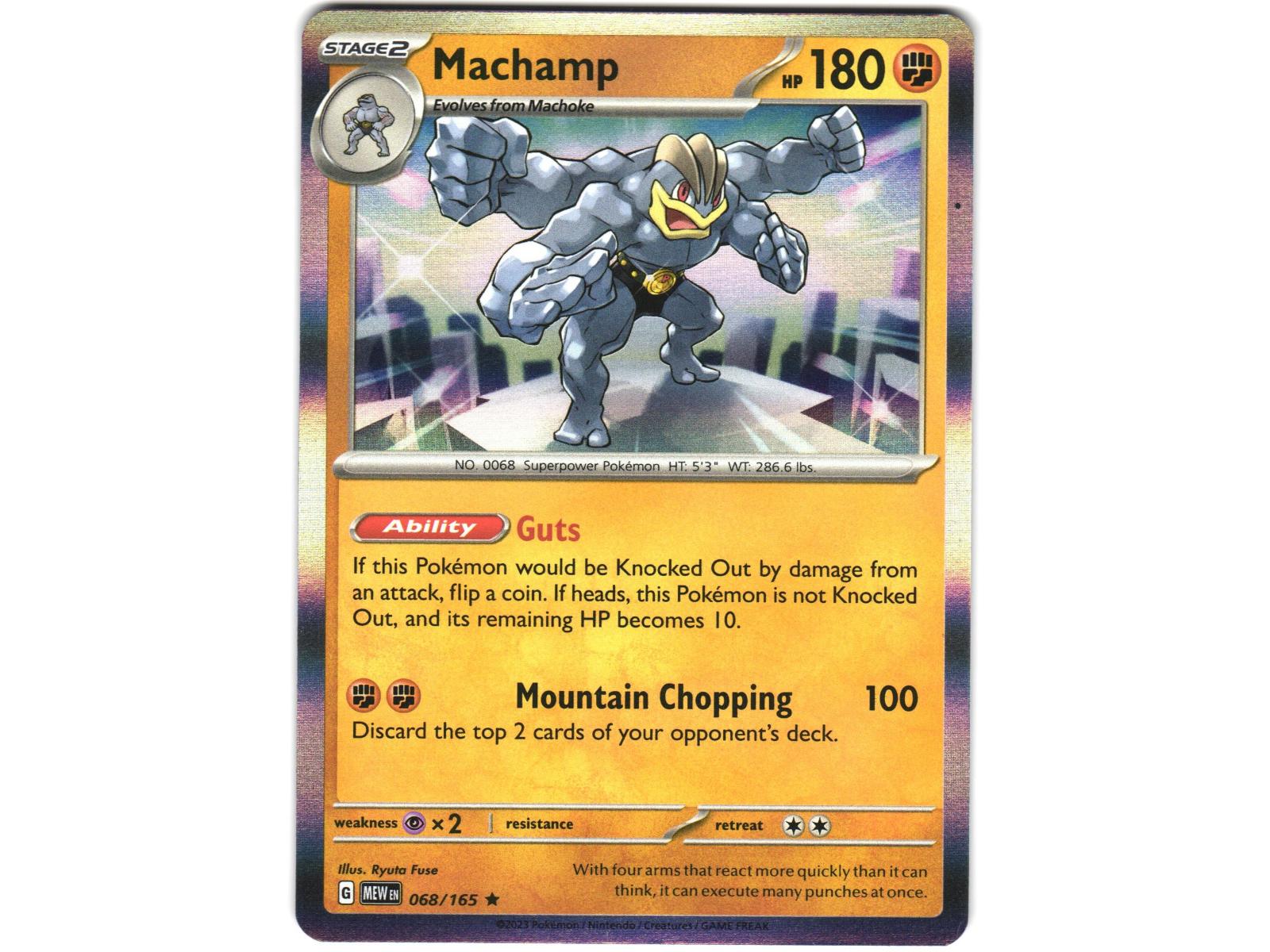 Machamp (MEW 068) - H - 151 - Pokémon