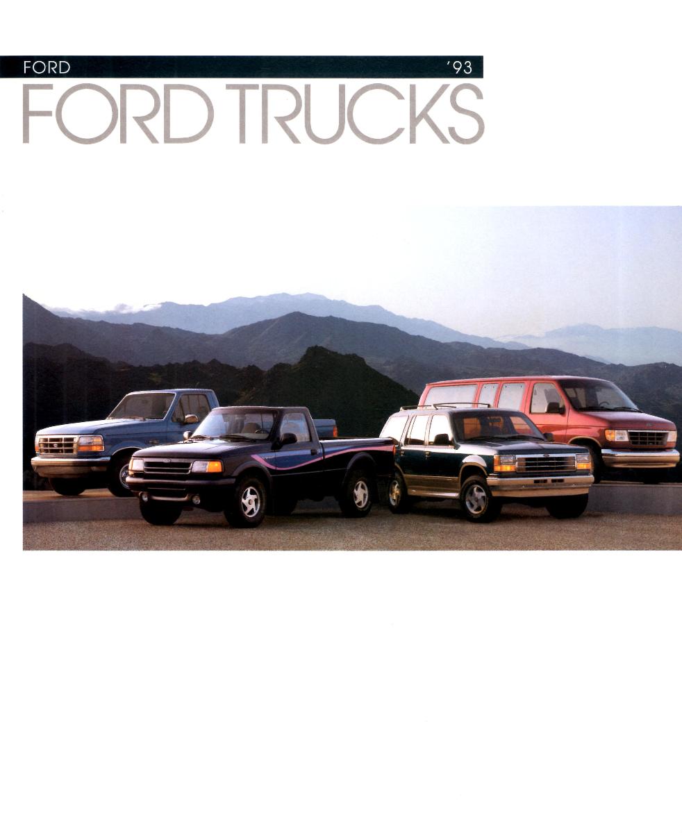 PROSPEKT FORD TRUCKS '93
