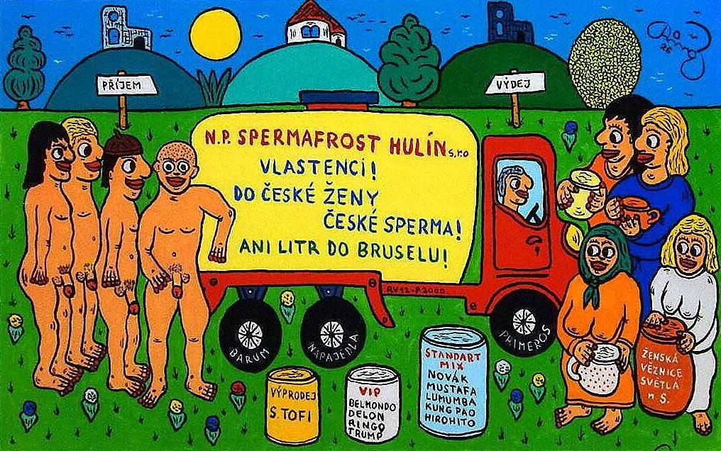 DÁRCI SPERMATU - FRANTIŠEK RINGO ČECH
