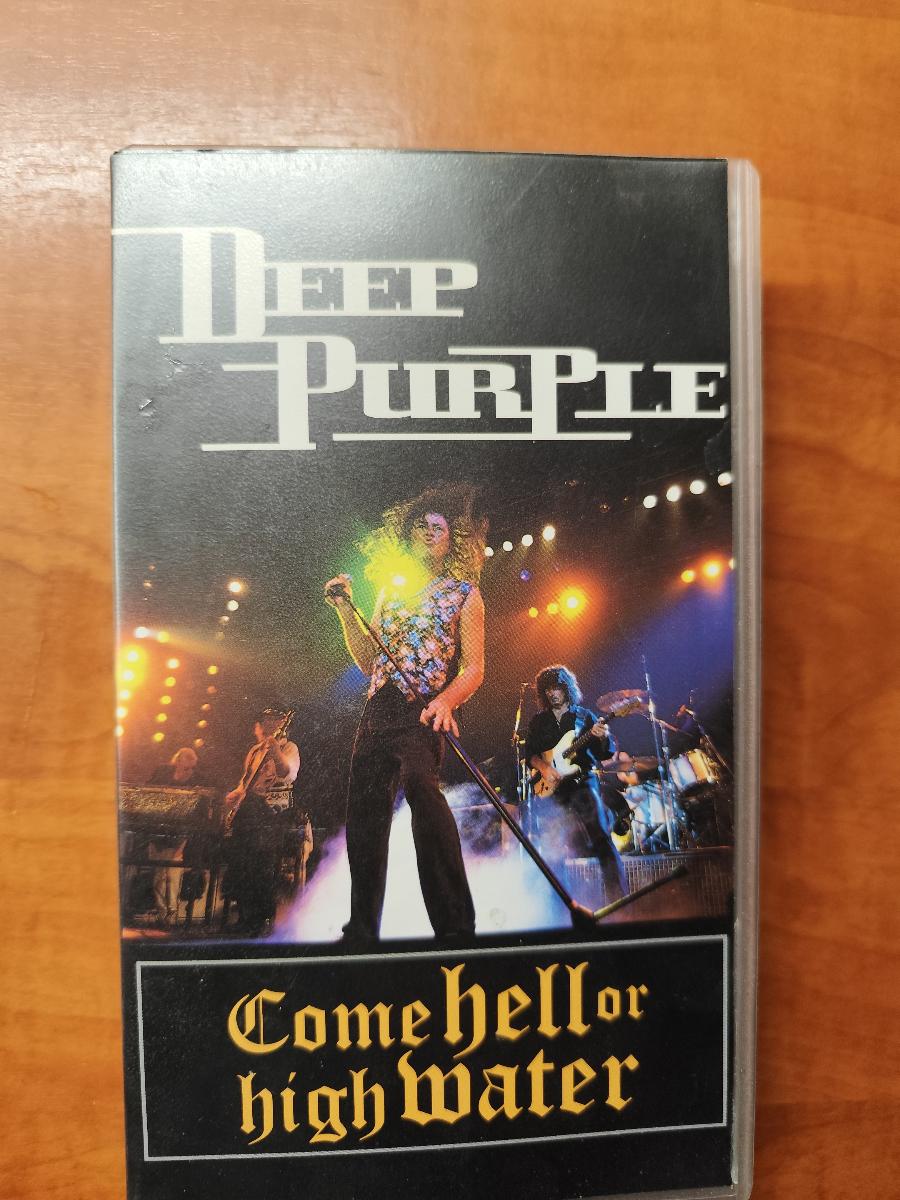 Prodám originální VHS kapely DEEP PURPLE