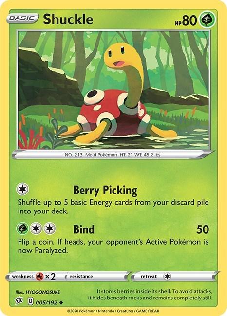 Pokémon RCL 005/192 Shuckle - Rebel Clash
