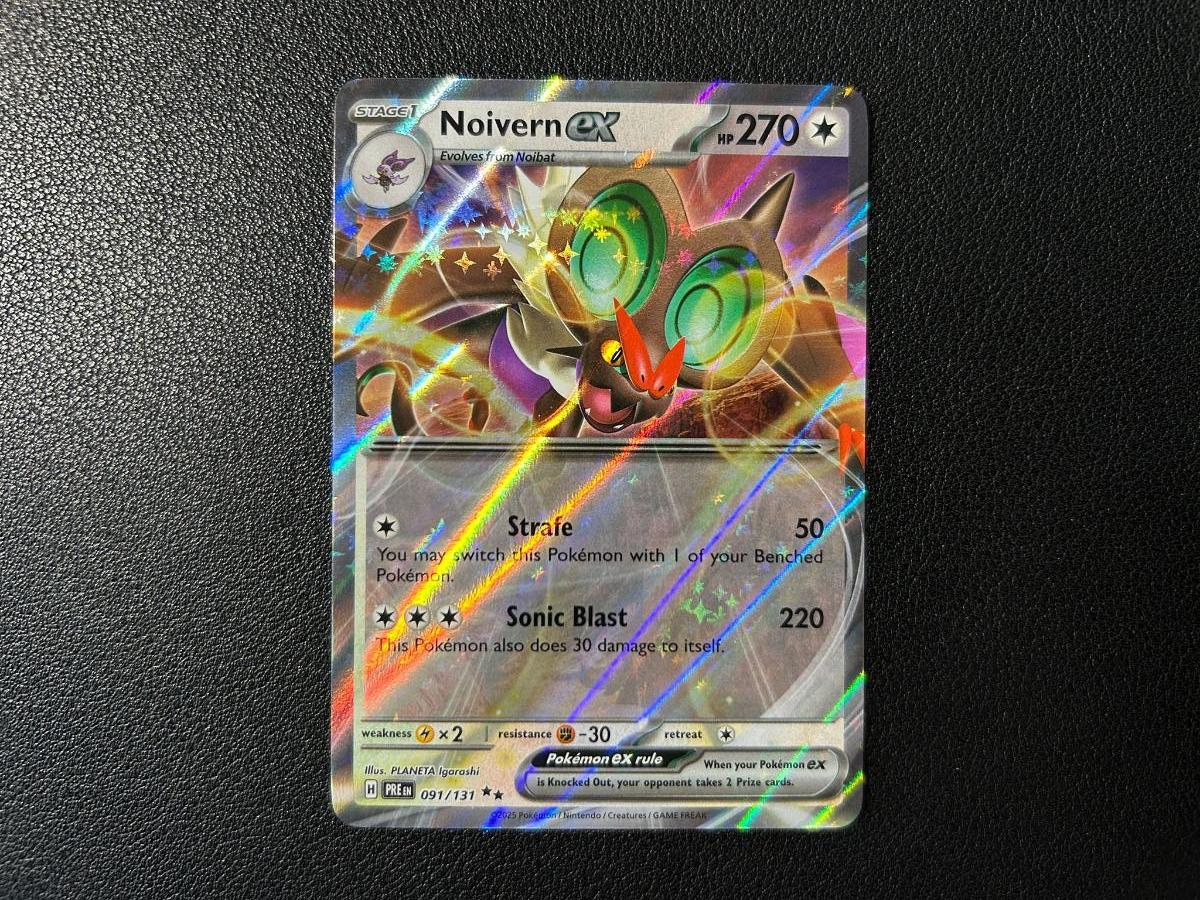 Pokémon karta - Noivern ex (PRE 091) Prismatic Evolutions