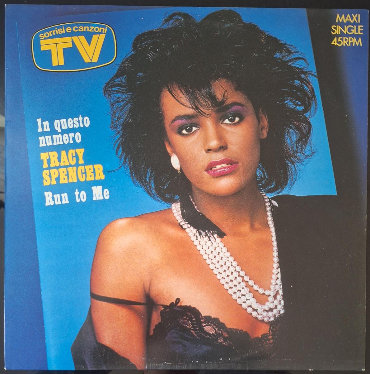 Tracy Spencer - Run To Me, 1986 Jako nová!