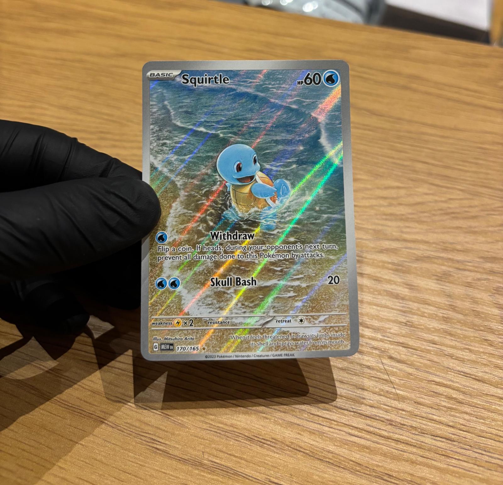 POKEMON SQUIRTLE Z EDICIE 151