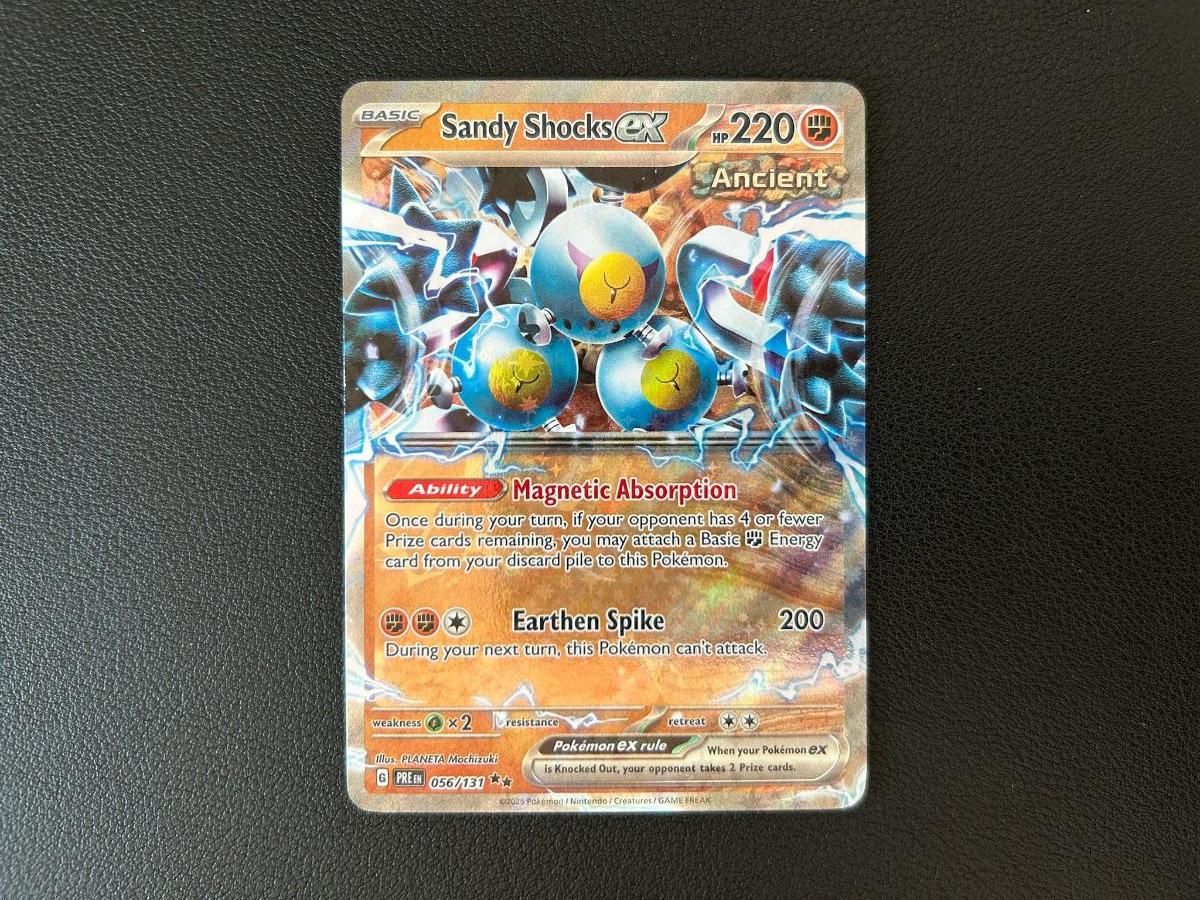 Pokémon karta - Sandy Shocks ex (PRE 056) Prismatic Evolutions