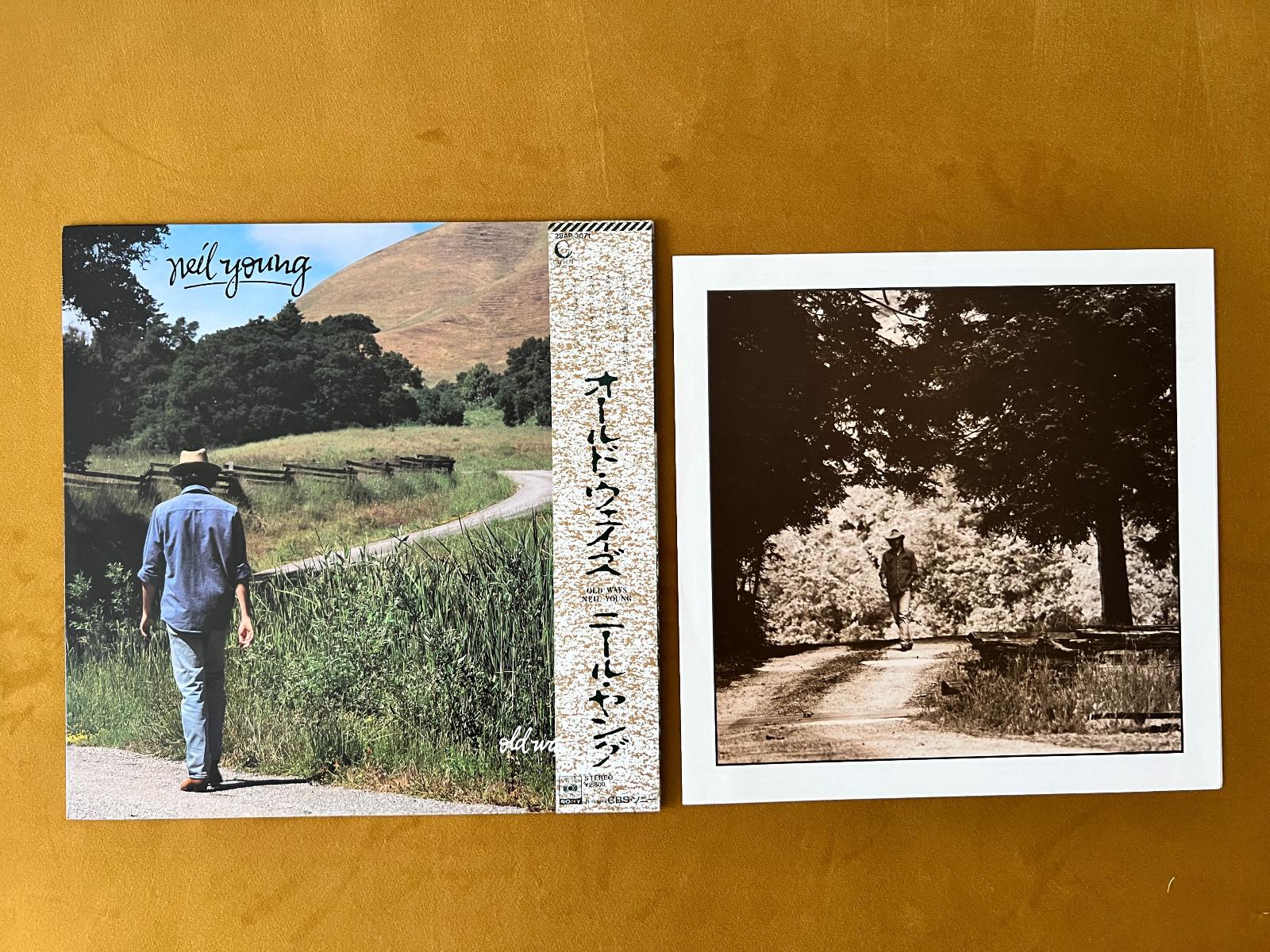 Neil Young – Old Ways |JAPAN LP 28AP-3071 OBI + insert | VG