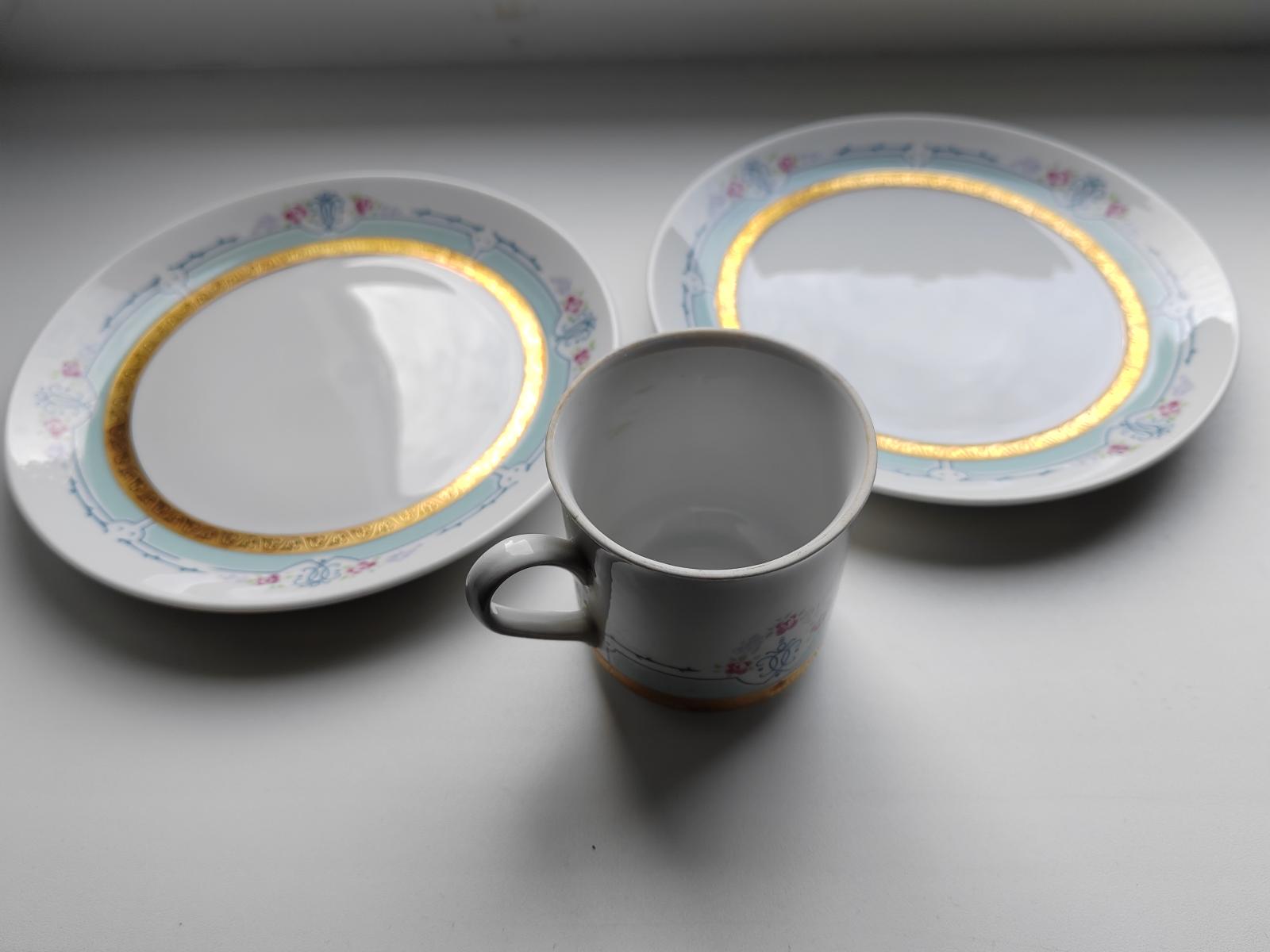 Porcelán Loučky - 3kusy