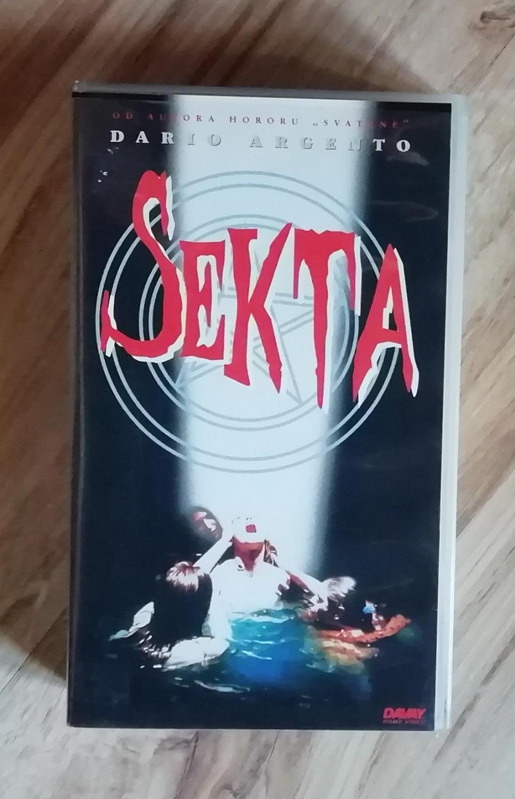 VHS - DARIO ARGENTO : THE SECT : SEKTA - 1991