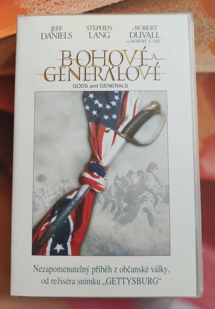 VHS Bohové a generálové, NOVÁ!! 2003, Jeff Daniels, Stephen Lang