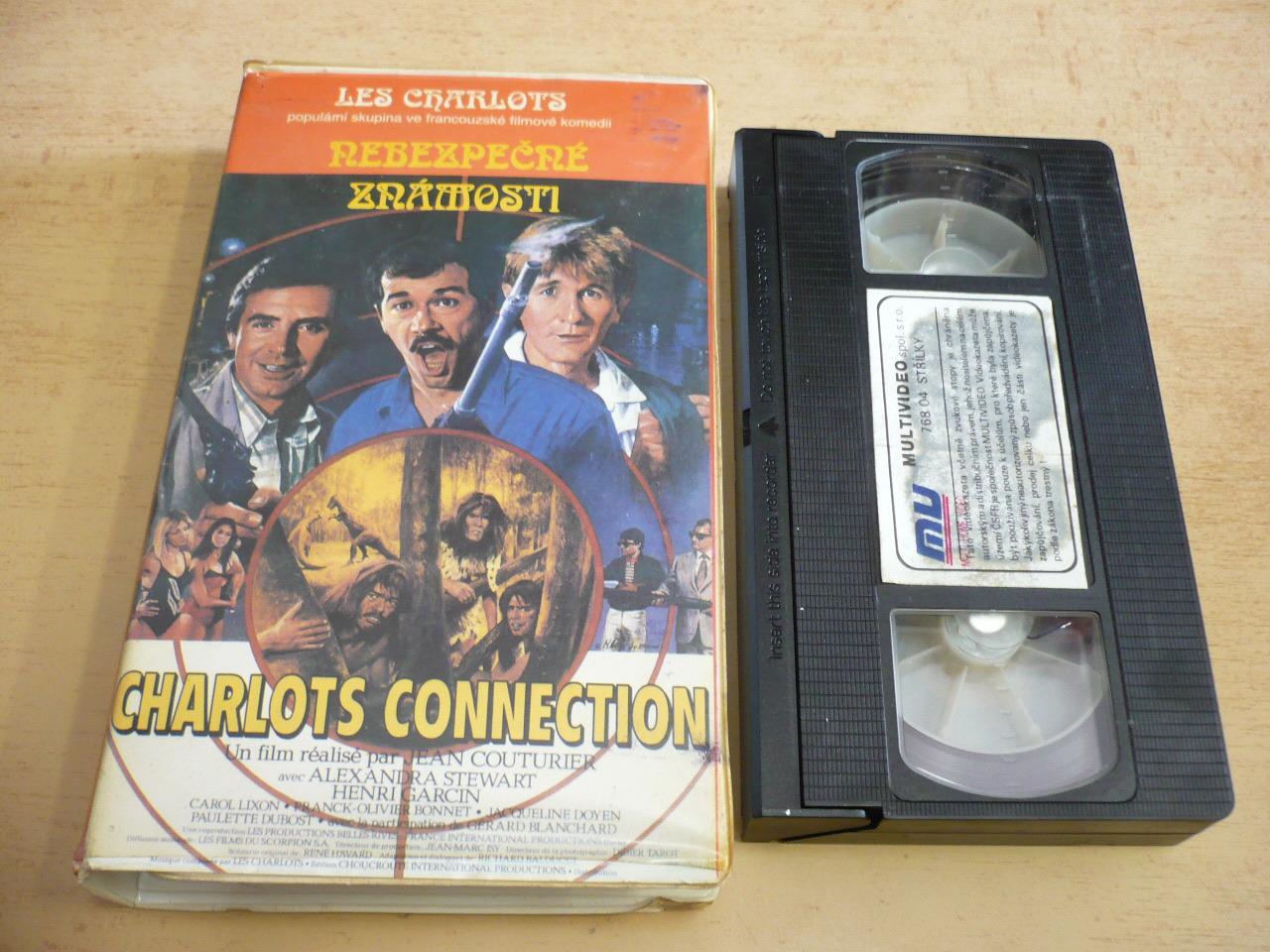 VHS Nebezpečné známosti (Les Charlots)