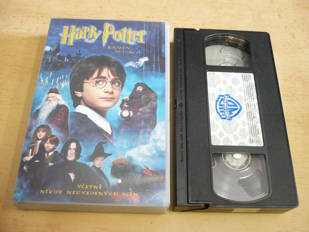 VHS HARRY POTTER a kámen mudrců
