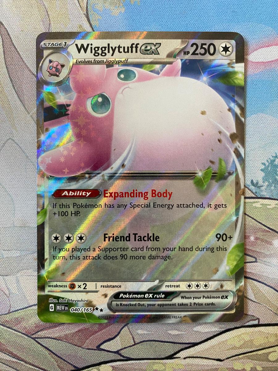 Vzácný Pokemon Wigglytuff 151