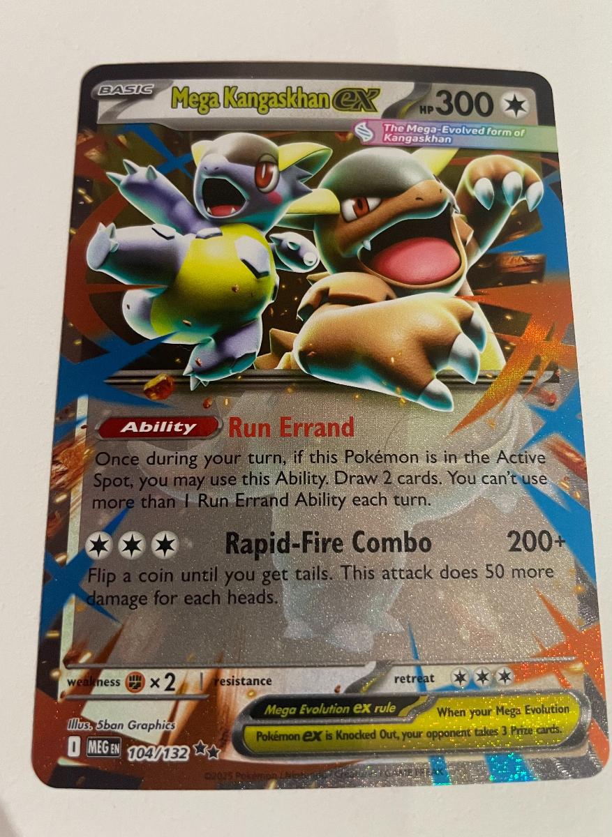 Pokemon karta / Mega Kangaskhan ex / Mega Evolution