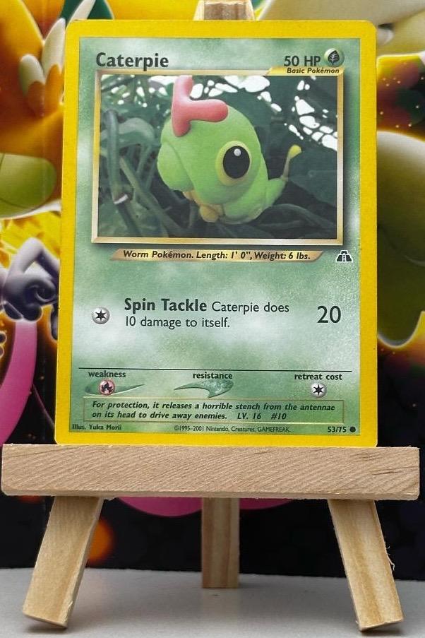 Vzácný Caterpie stav | Neo Discovery 53/75 |