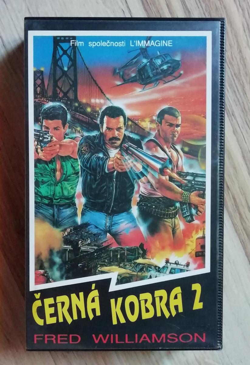 VHS - ČERNÁ KOBRA 2 - 1988