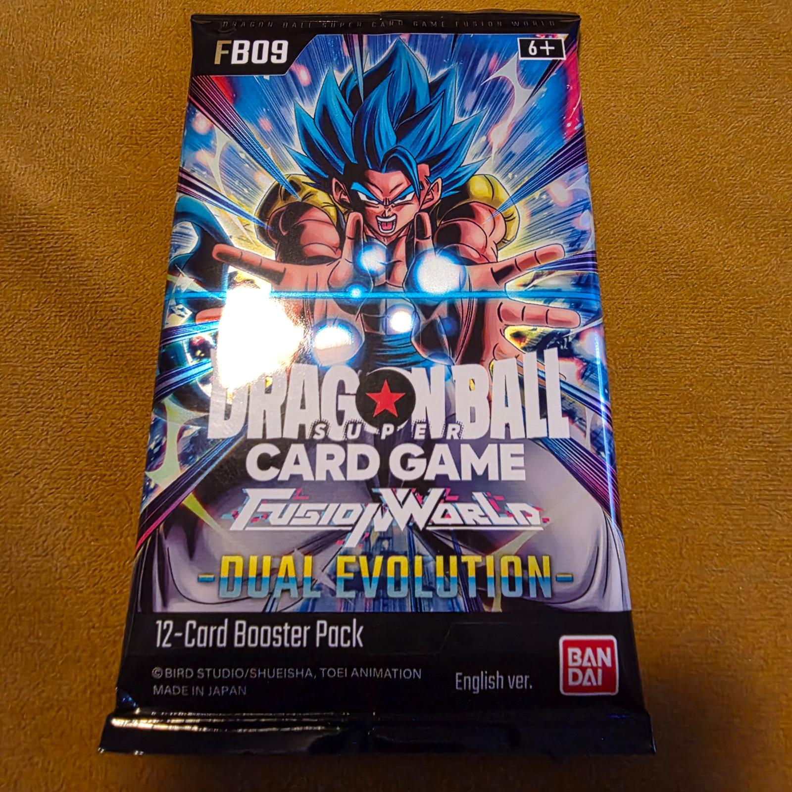 Dragon Ball Super: Fusion World - FB09 Dual Evolution Booster