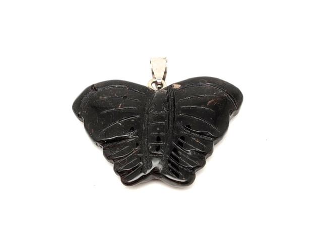 Pillangó medál Onyx 4x3cm context":"Šperky a hodinky"