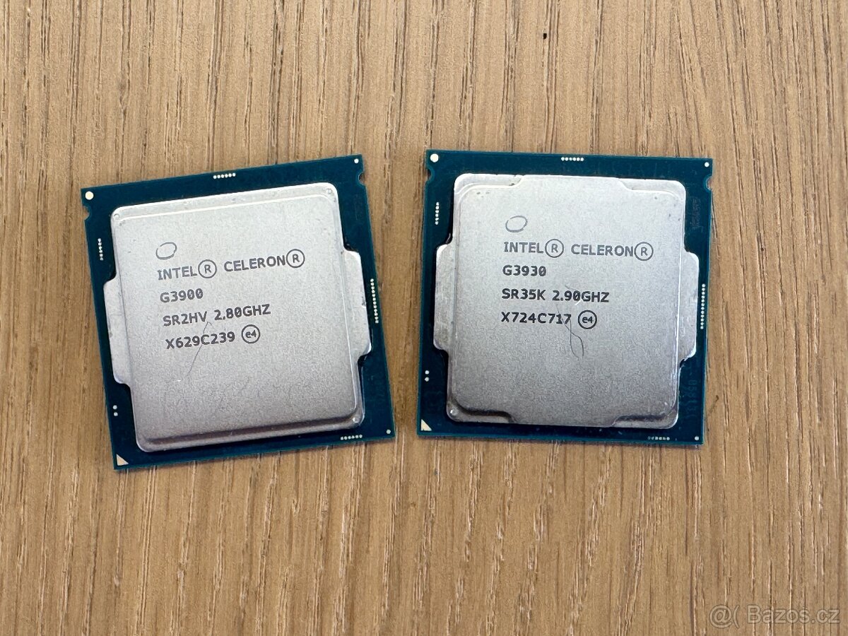 Intel Celeron G3900 @ 2,80 / Celeron G3930 @ 2,90 - LGA 1151