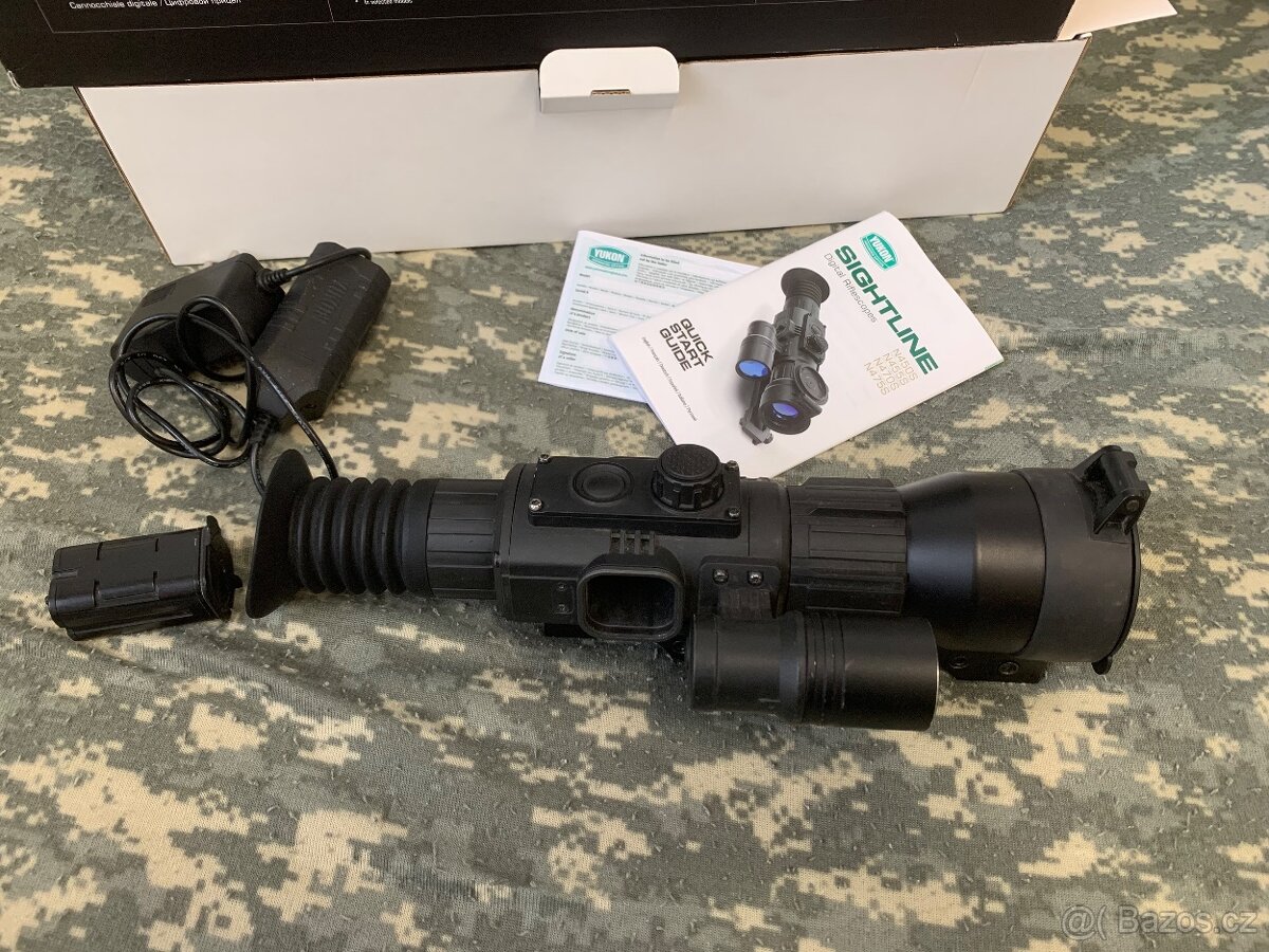 Yukon sightline N475S s rychloupínací lištou weaver