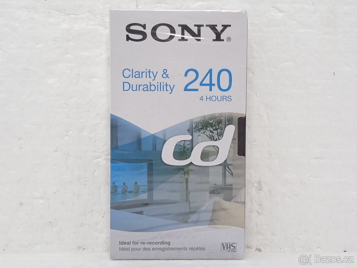 SONY 240 - VHS retro Videokazeta