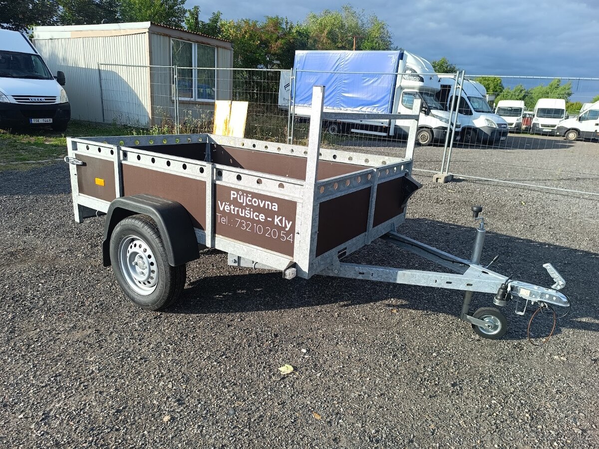 Půjčovna přívěsných vozíků – VDM