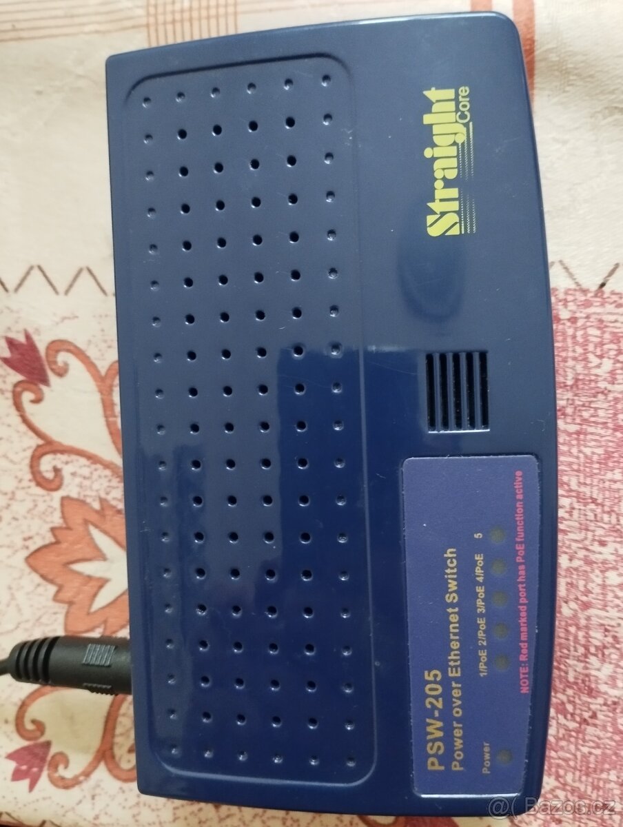 Switch StraightCore PSW-205 5xLAN 4xPoE