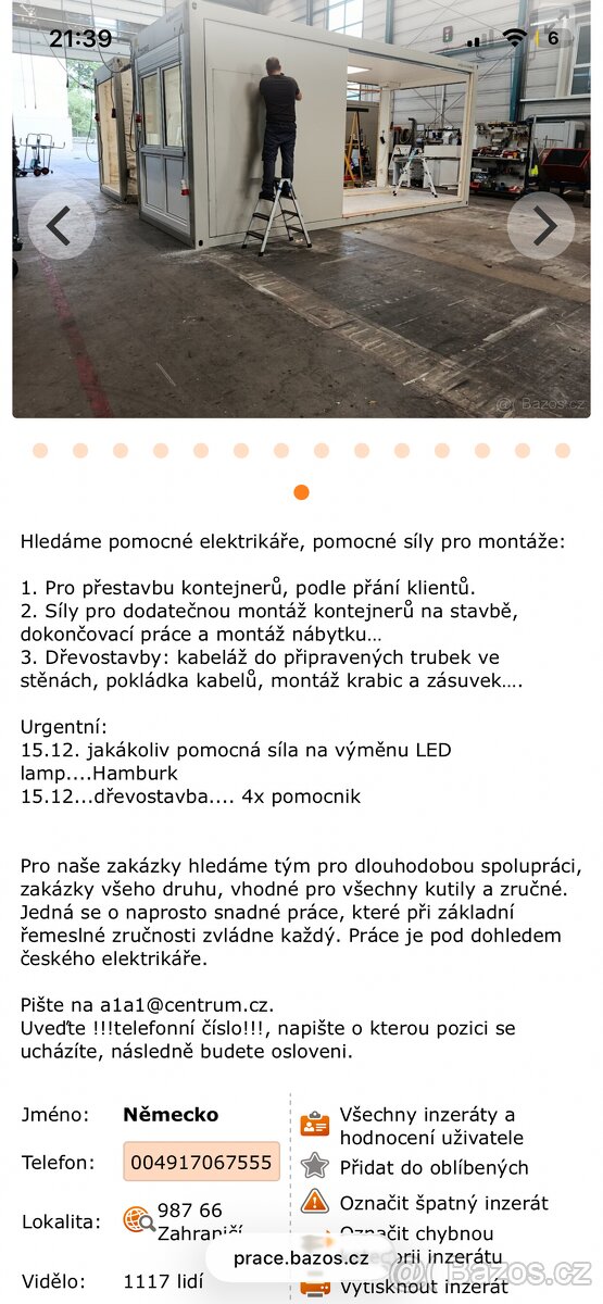 Elektro prace