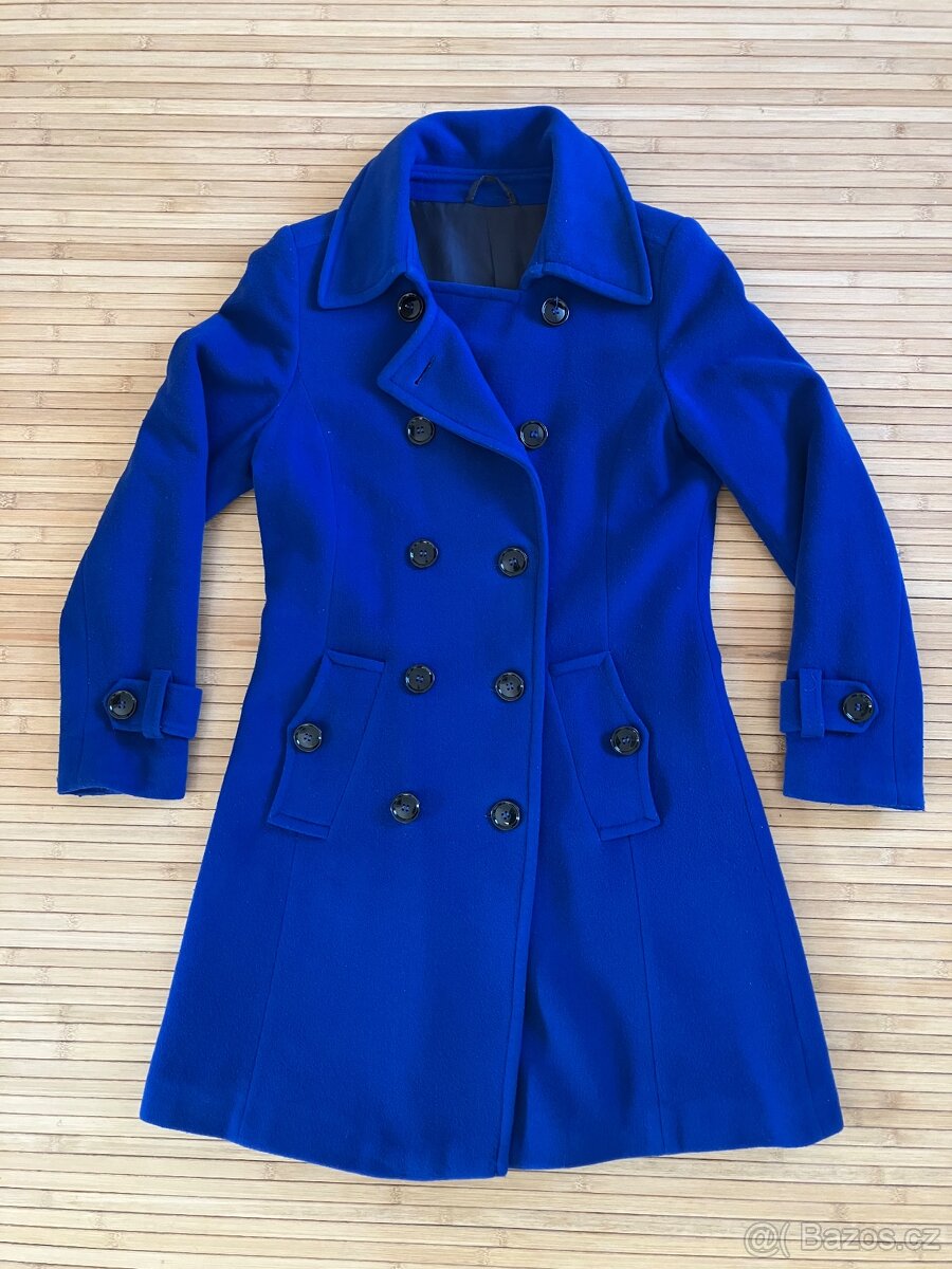 Dámský vlněný kabát Ashley Brooke, vel.S (36/38)