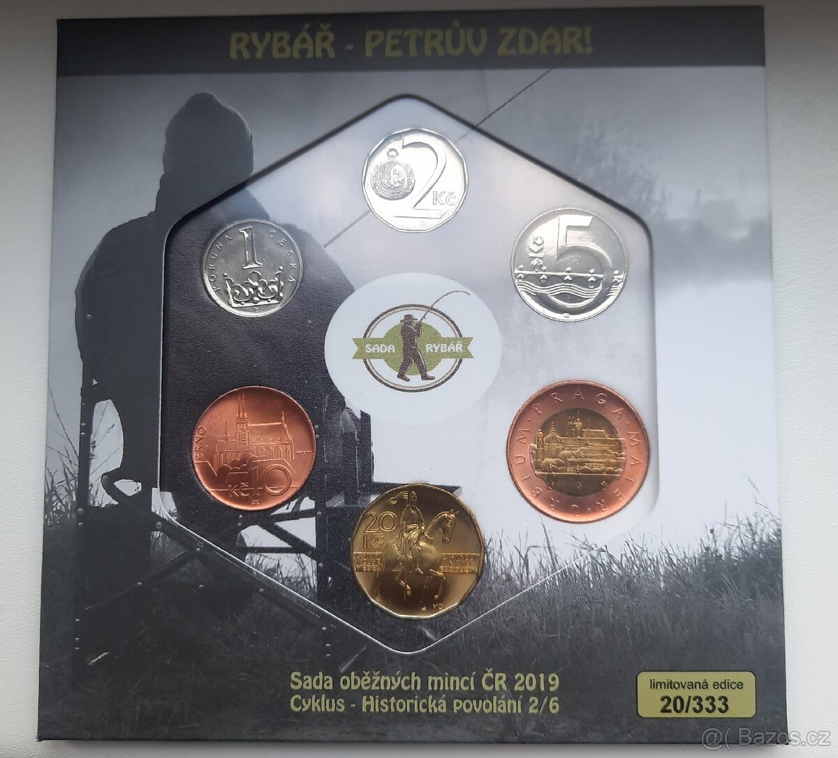 Sada mincí 2019 limitovaná edice Rybář