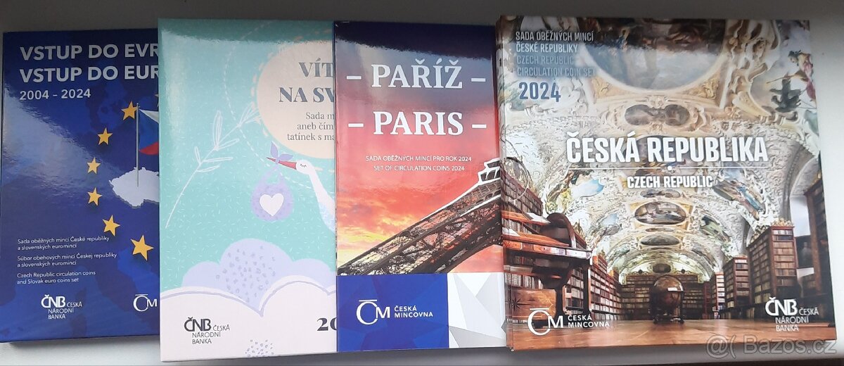 Sady mincí 2024