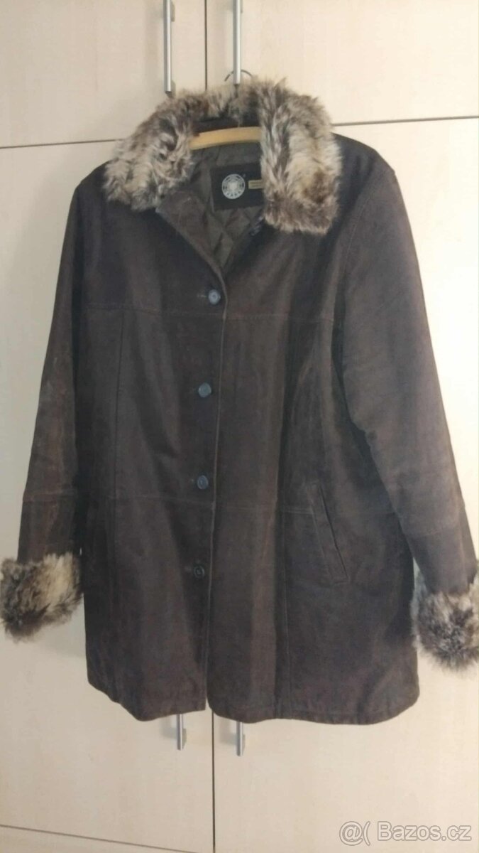 Dámský kožený kabát-zn.KARA